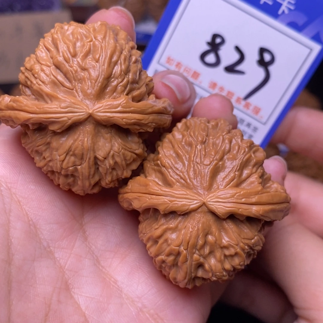 把件文玩核桃44闷白829
