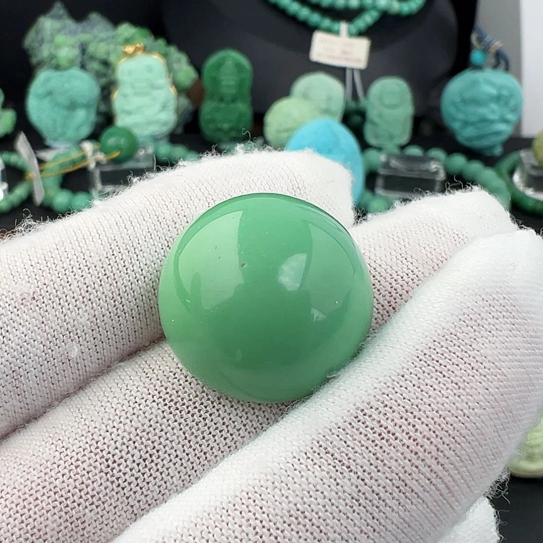 绿松石未镶嵌绿松石主播璐璐