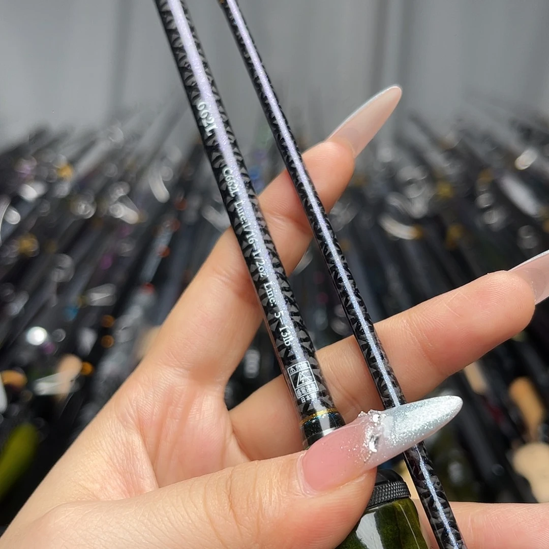 垂***生3.8m碳素1.98l抢柄路亚竿