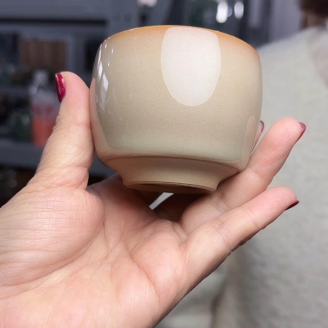 龙泉云间青瓷小米茶器