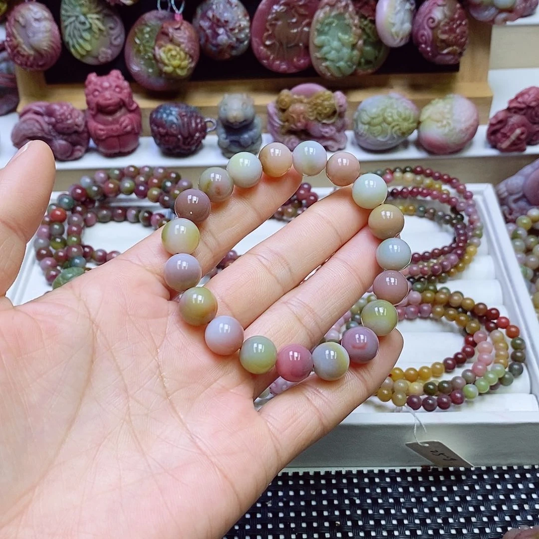 玛瑙/玉髓盐源玛瑙手串未镶嵌