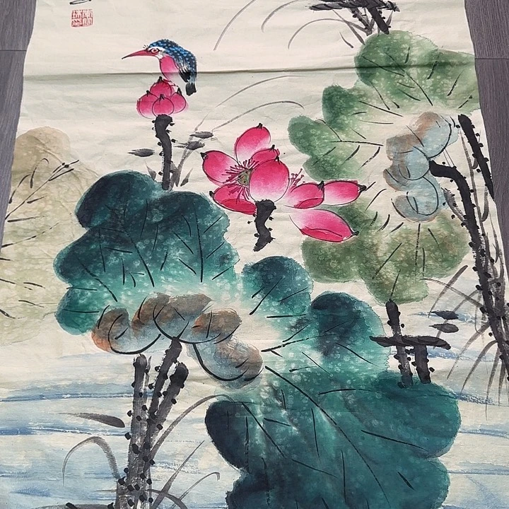 手绘国画作品展9999