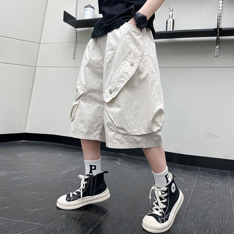 男童夏季短裤【新款】儿童洋痞帅帅气五分七分短裤工装裤休闲夏装