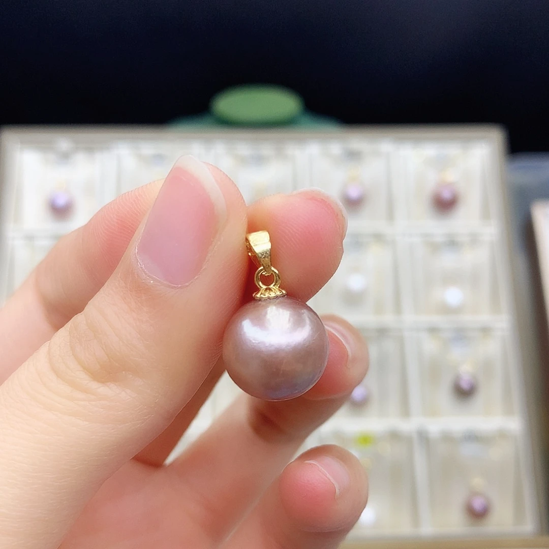 淡水珍珠吊坠(不含链)合金