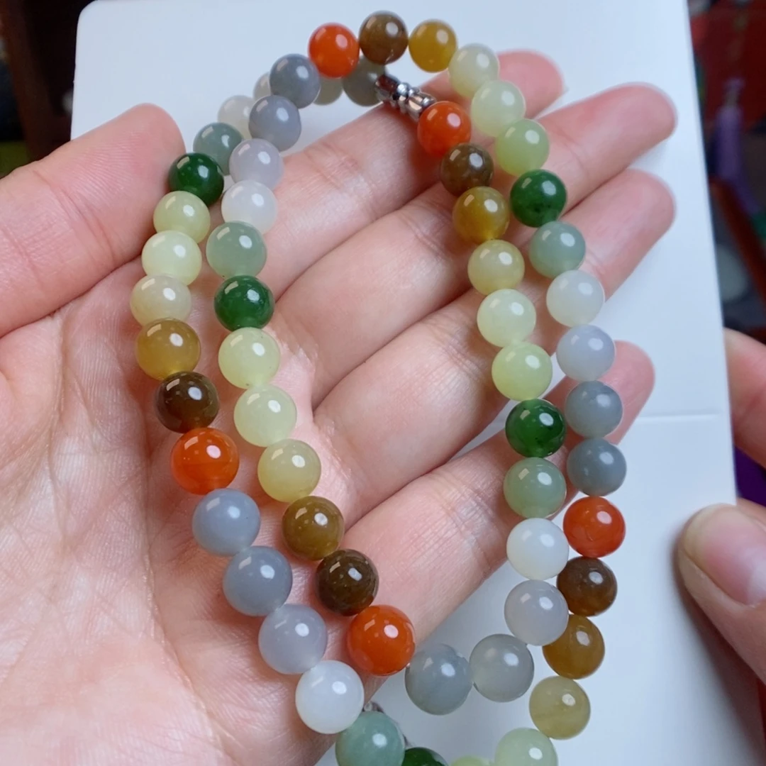 和田玉手链未镶嵌8