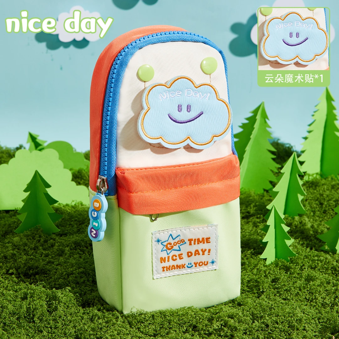 书包笔袋ins风女生2025新款高颜值文具盒大容量小众小学生铅笔盒