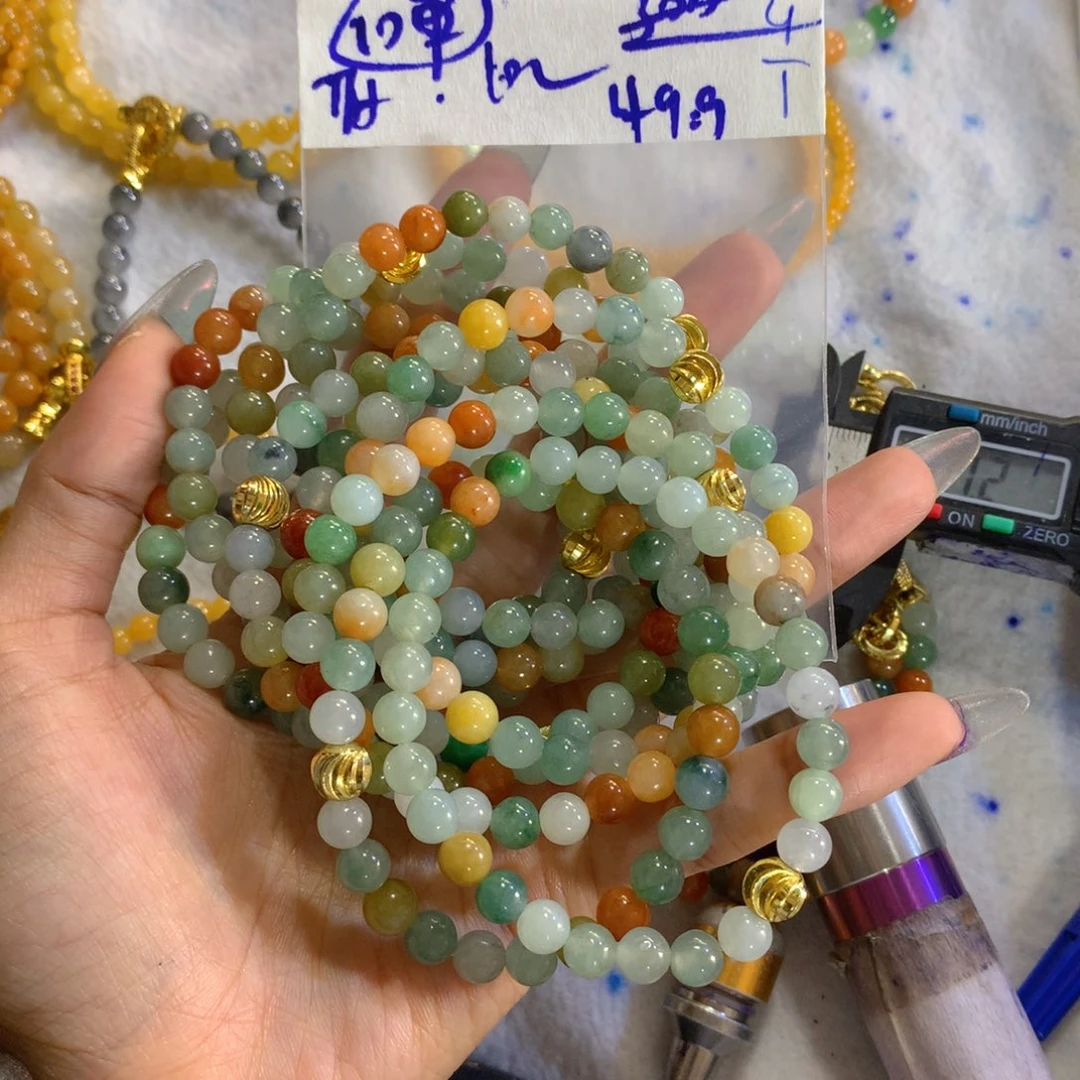 定制翡翠未镶嵌天然缅甸翡翠多样性