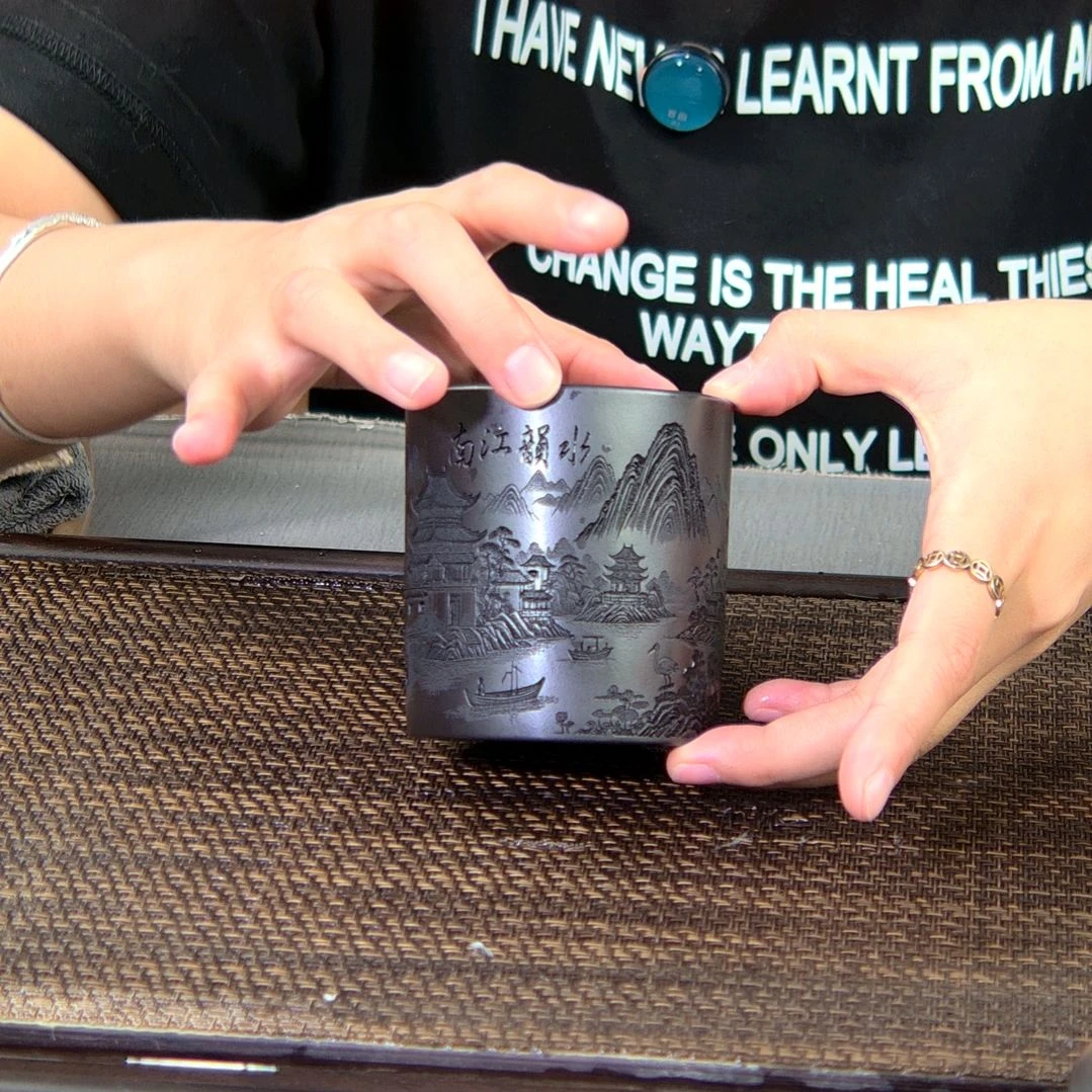 【闪购商品】茶杯紫砂高货放漏