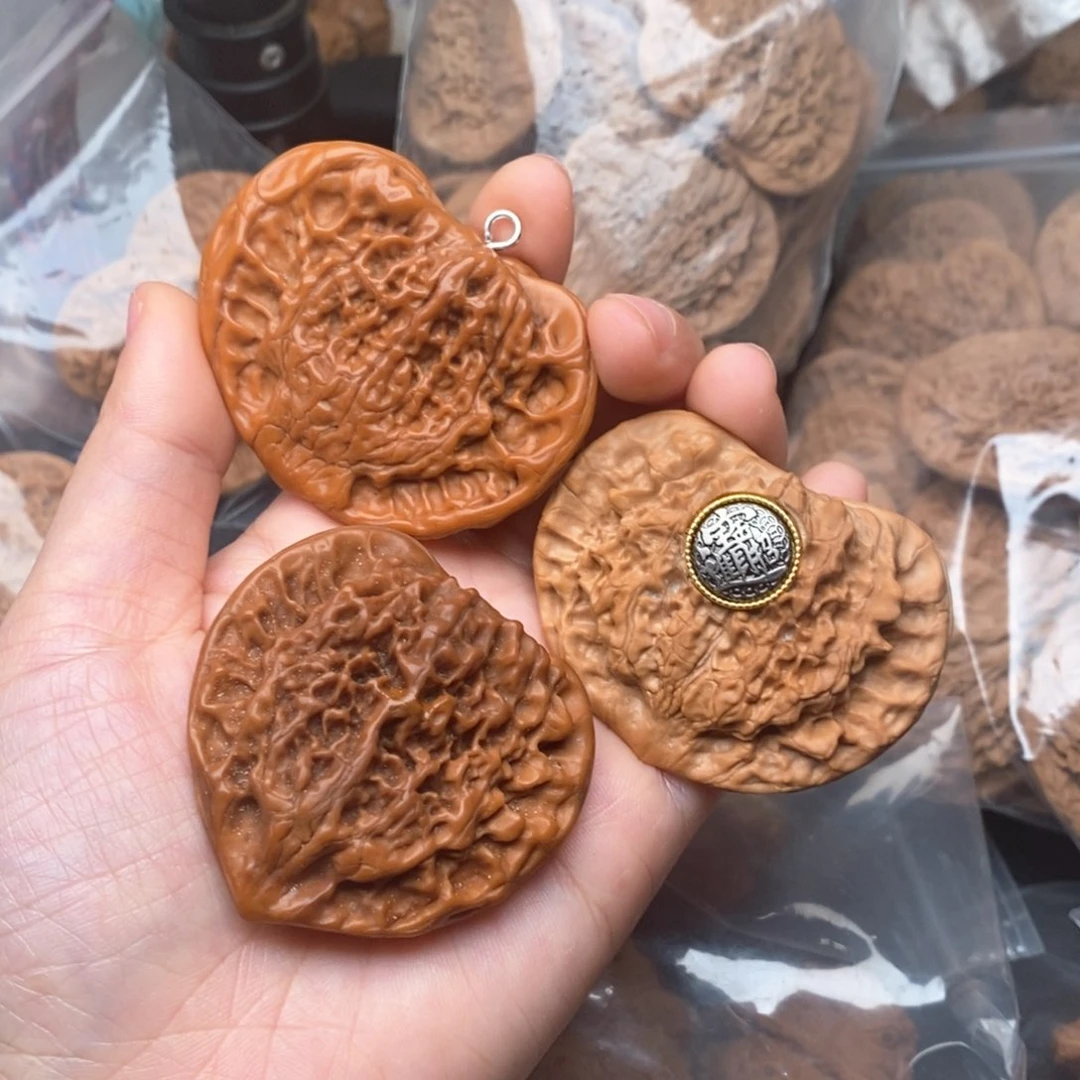 文玩核桃把件岁***寒补单扁