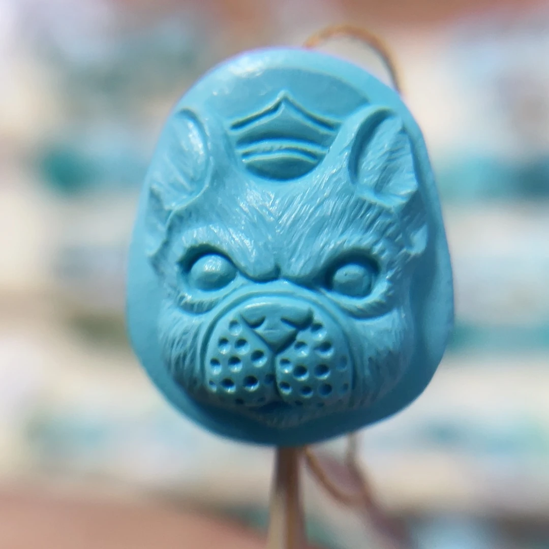 绿松石珠宝半成品未镶嵌