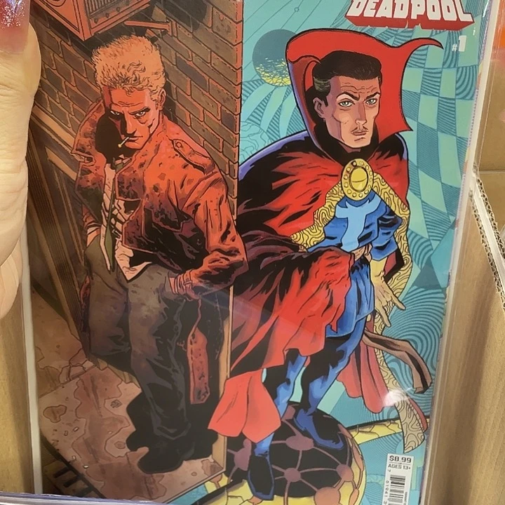 DC漫威联动蝙蝠侠死侍