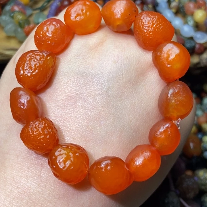 玛瑙/玉髓合金颈饰