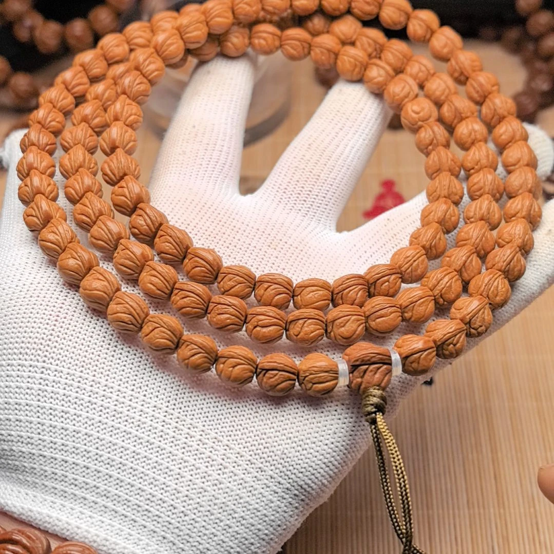 桃核吊坠小龙纹脖挂10