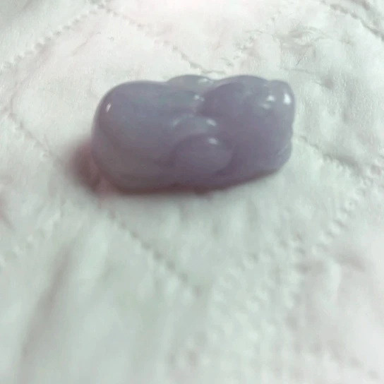 翡翠未镶嵌颈饰福吊坠