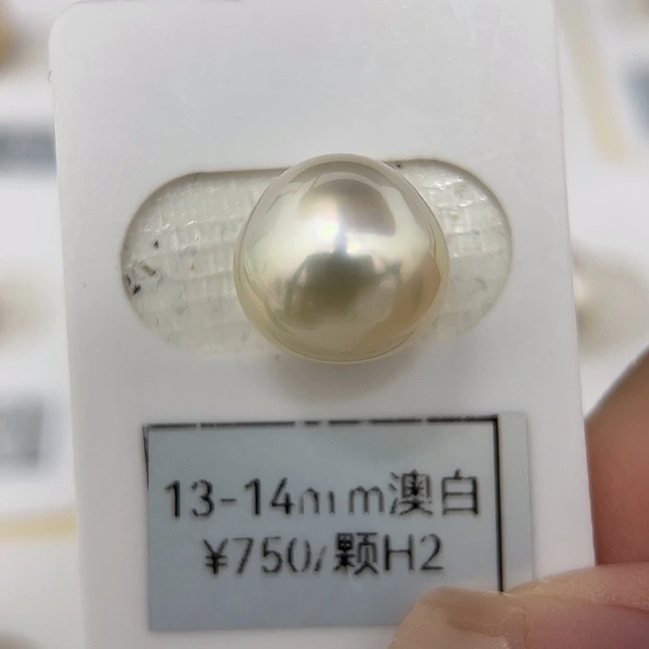 颈饰未镶嵌海水珍珠13.6mm 澳白H2