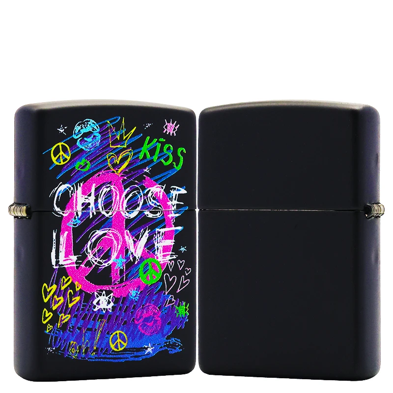 ZIPPO/之宝官方【和平赞歌】正品煤油打火机KF-DF