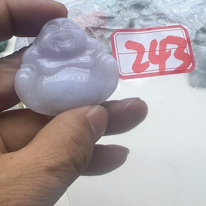 翡翠颈饰未镶嵌天然缅甸翡翠吊坠