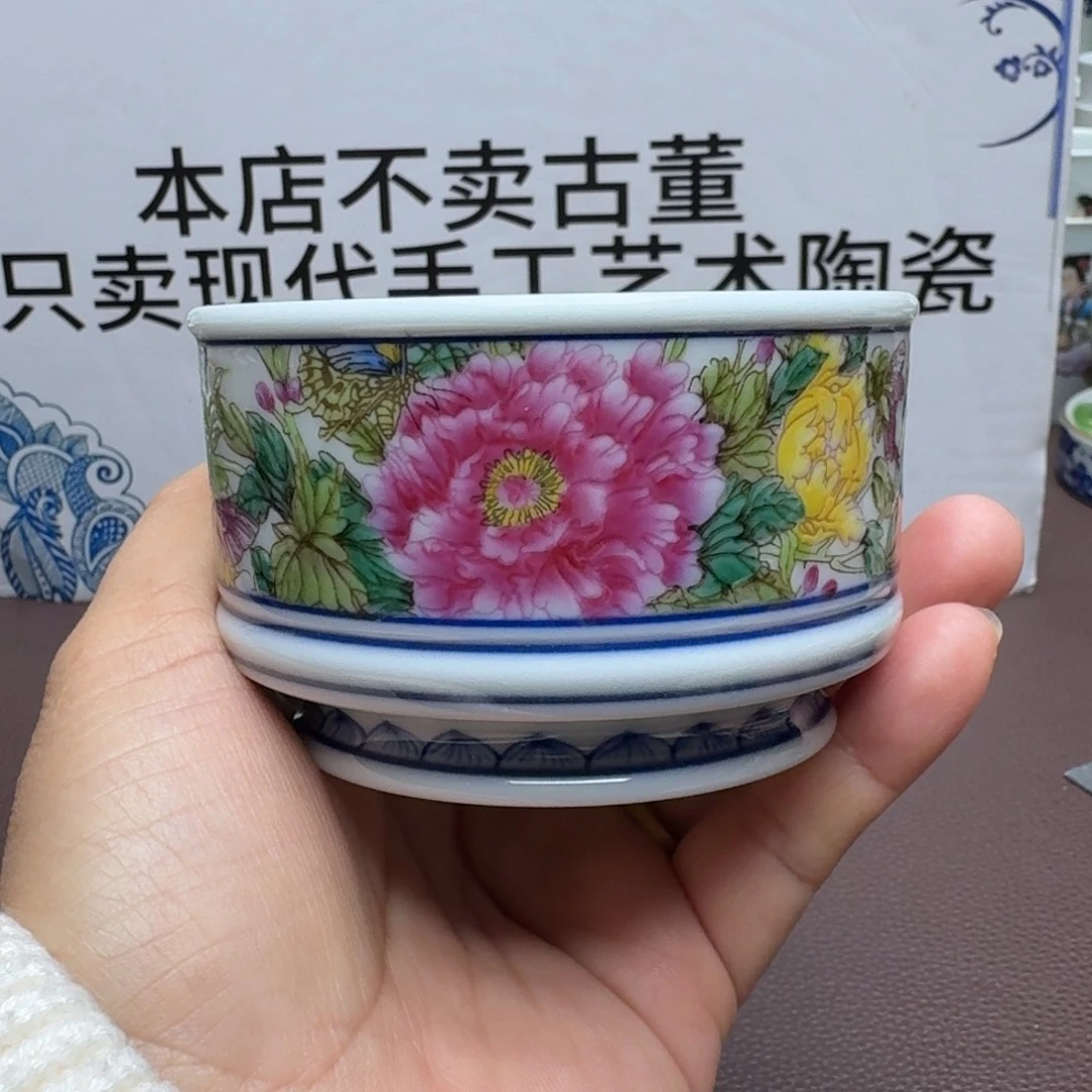 景德镇手工手绘展示