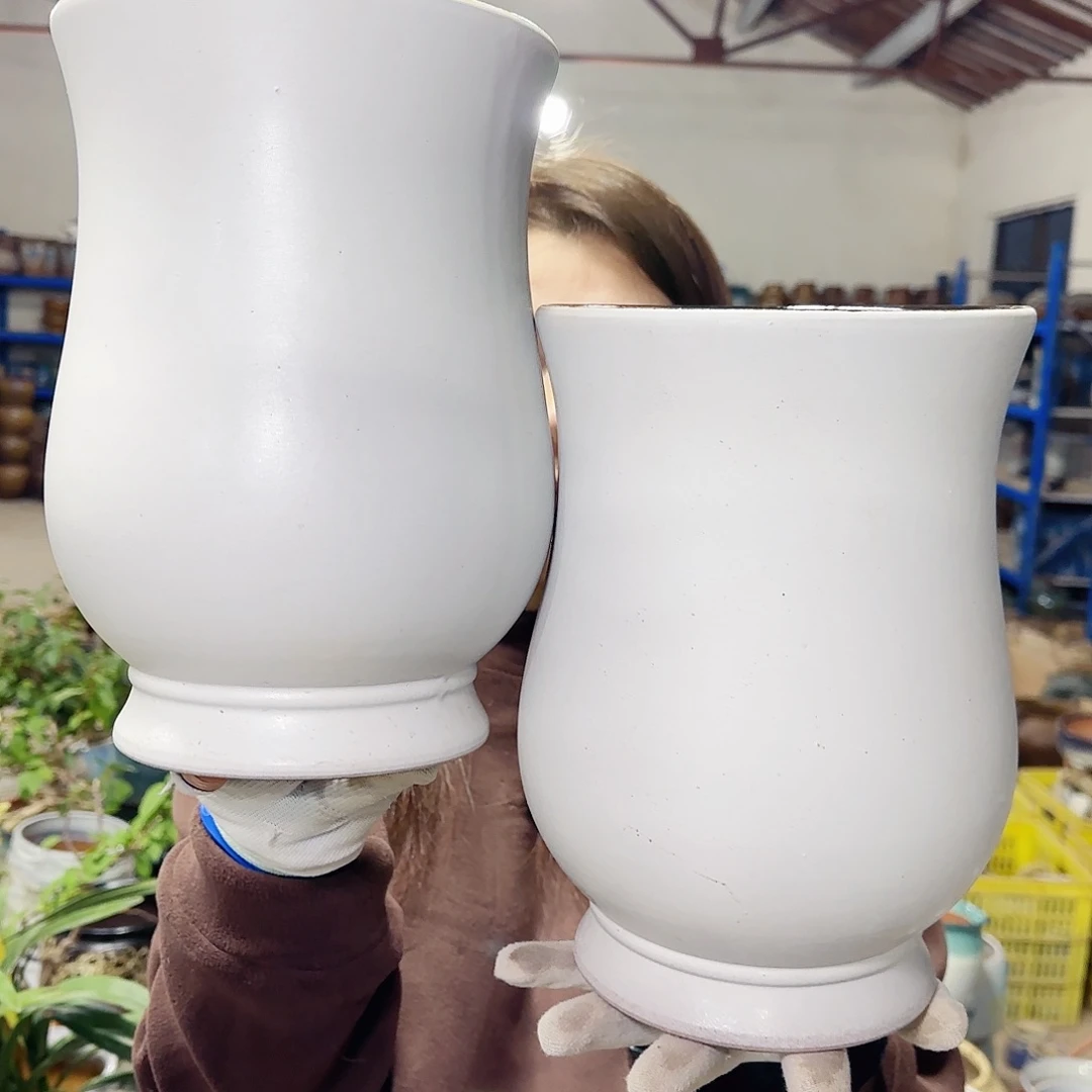 紫砂花盆高25口17