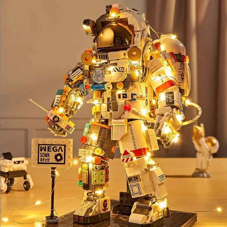2025新款宇航员积木玩具中国航天拼装益智成人高难度模型生日礼物