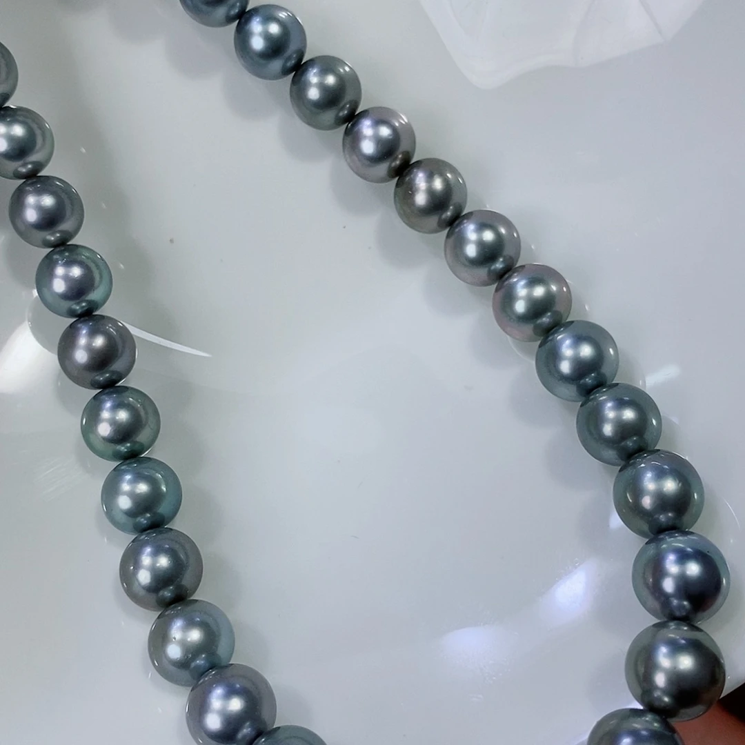 海水珍珠颈饰银S925镶嵌