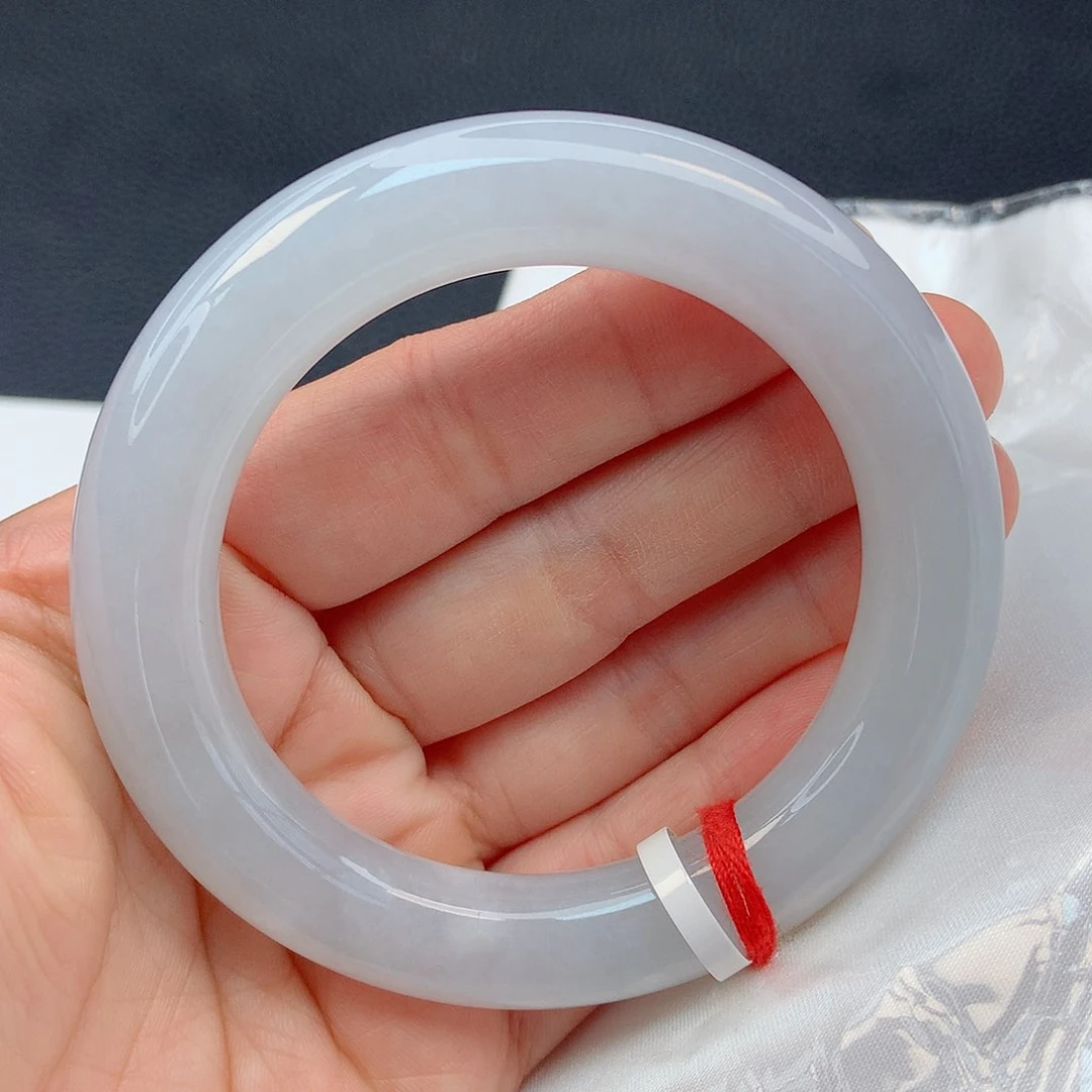 未镶嵌手镯翡翠55圈