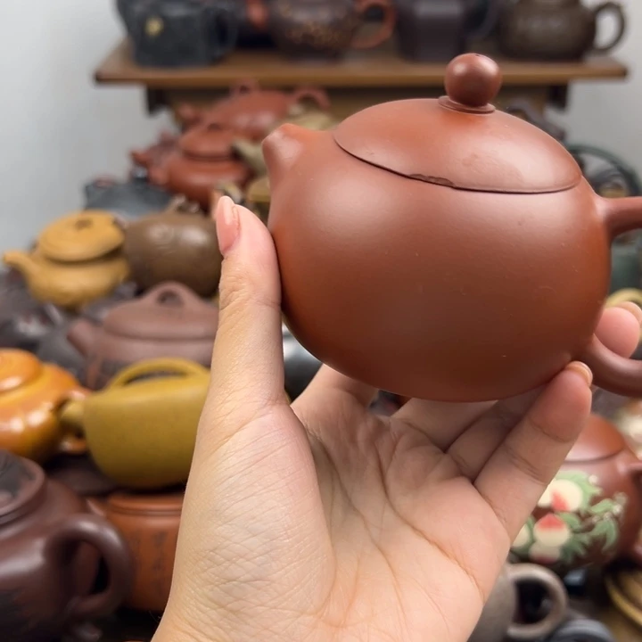 茶壶紫砂壶盖破了