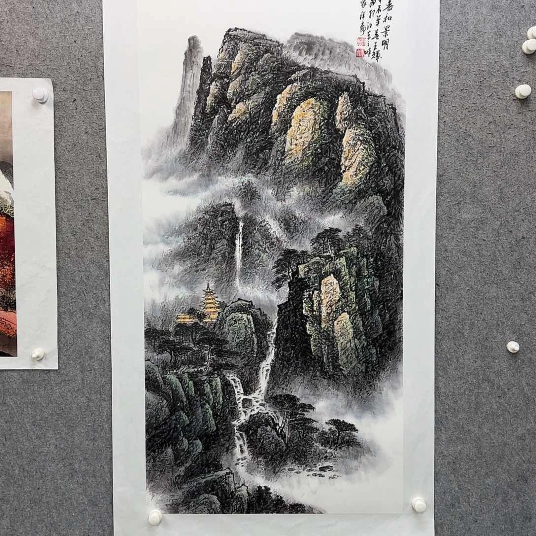 书法作品多次参加