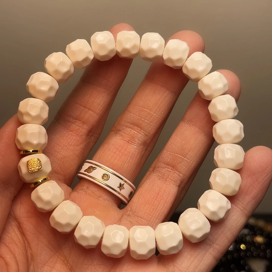 手串草珠菩提白无相手串带标