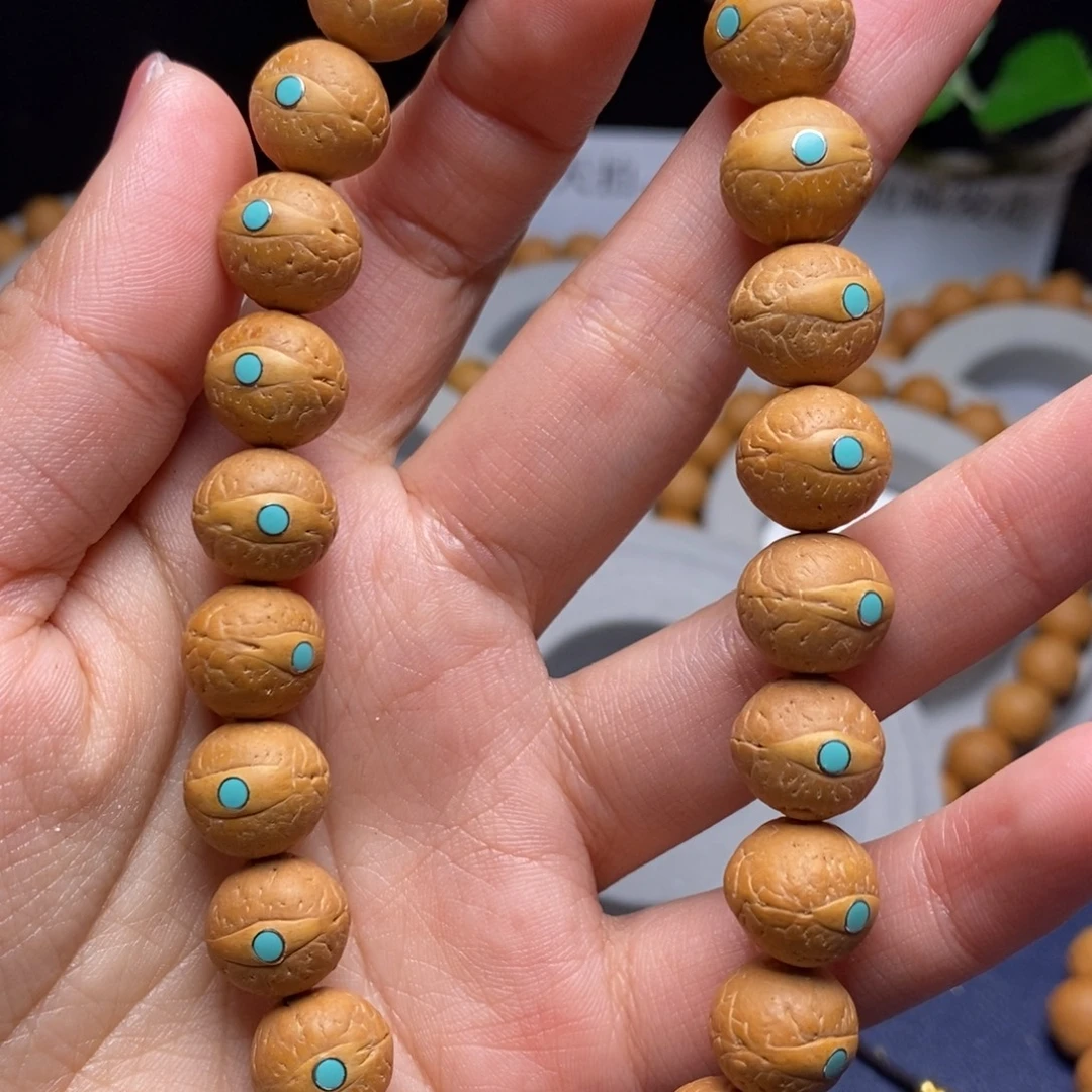 吊坠凤眼菩提12手串松