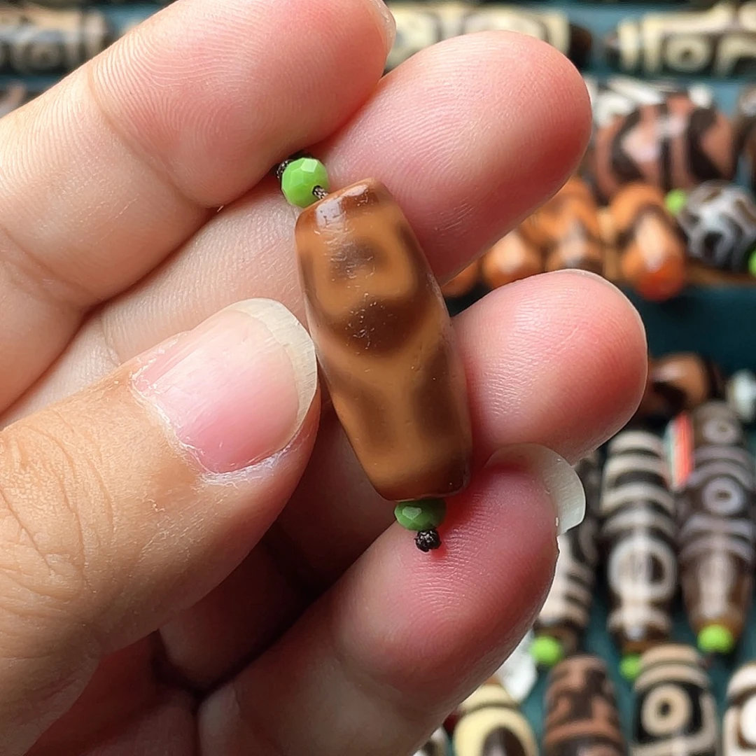 玛瑙/玉髓未镶嵌颈饰小卢龟甲莲心