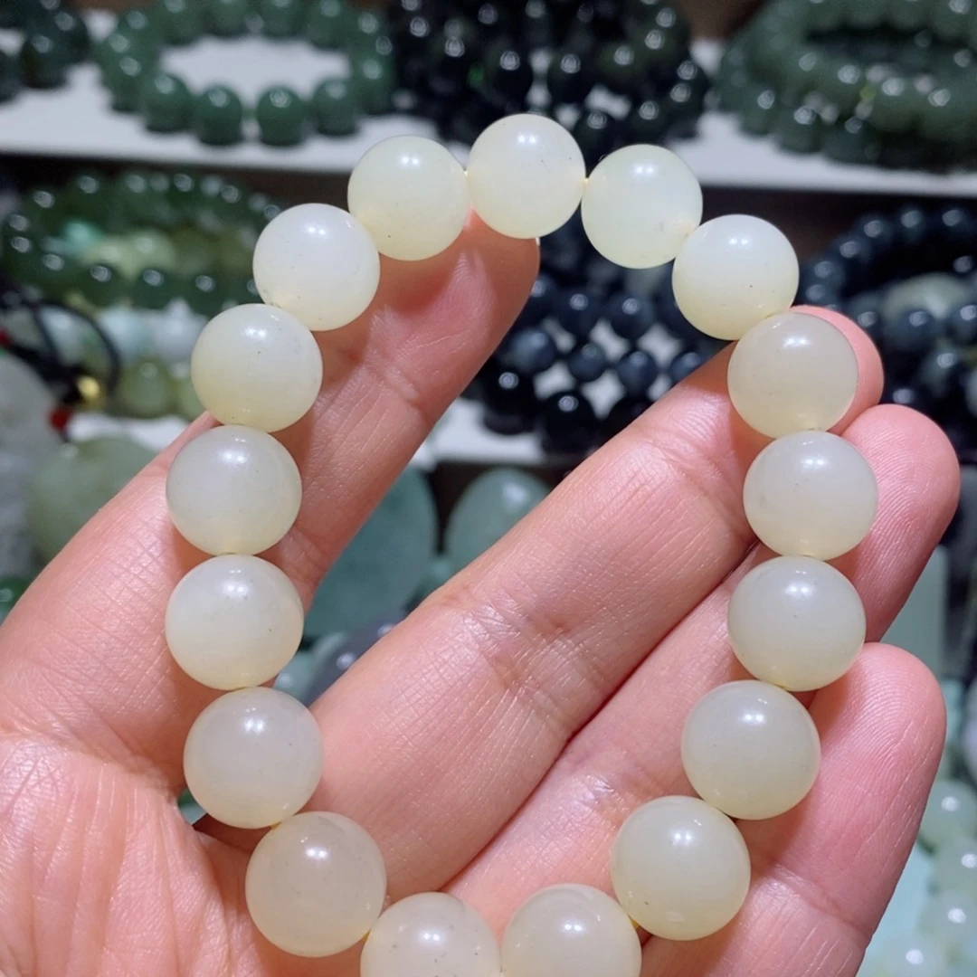 和田玉手链未镶嵌