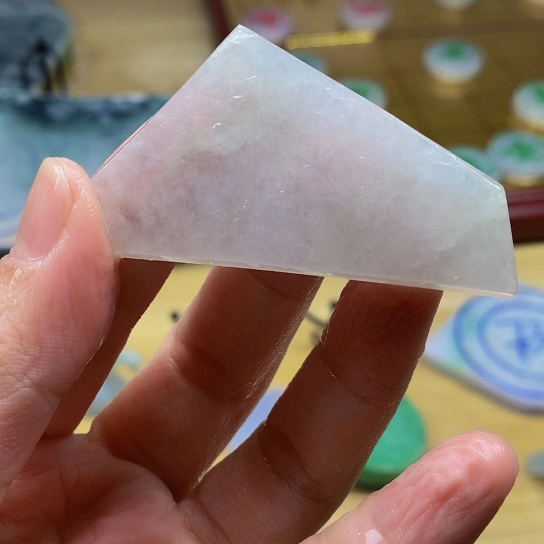 翡翠未镶嵌耳饰翡翠A货