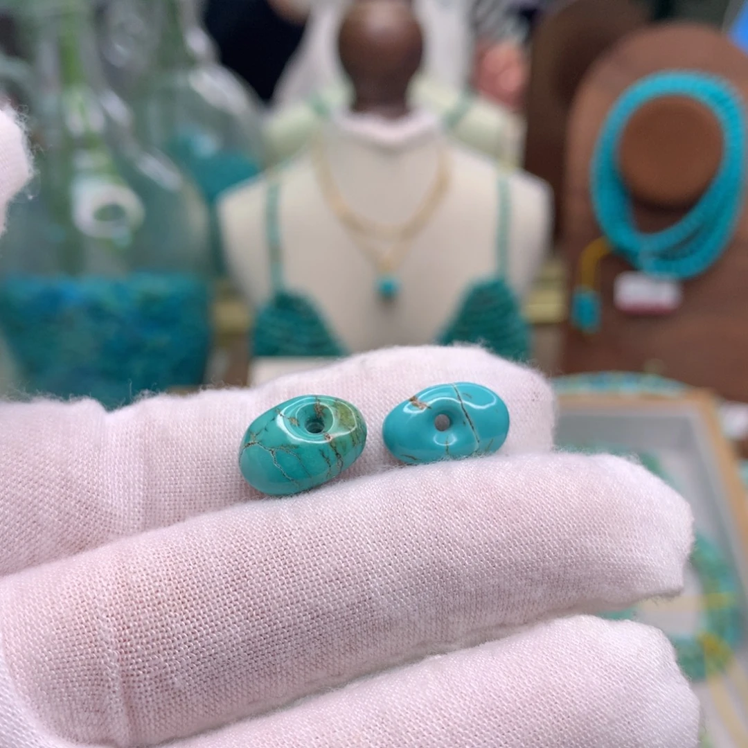 绿松石未镶嵌配饰