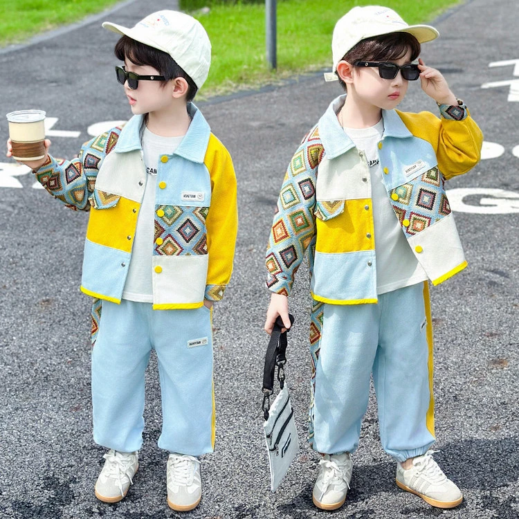 2025秋季新款秋装儿童衣服儿童套装洋气童装女童韩版夏季休闲上衣