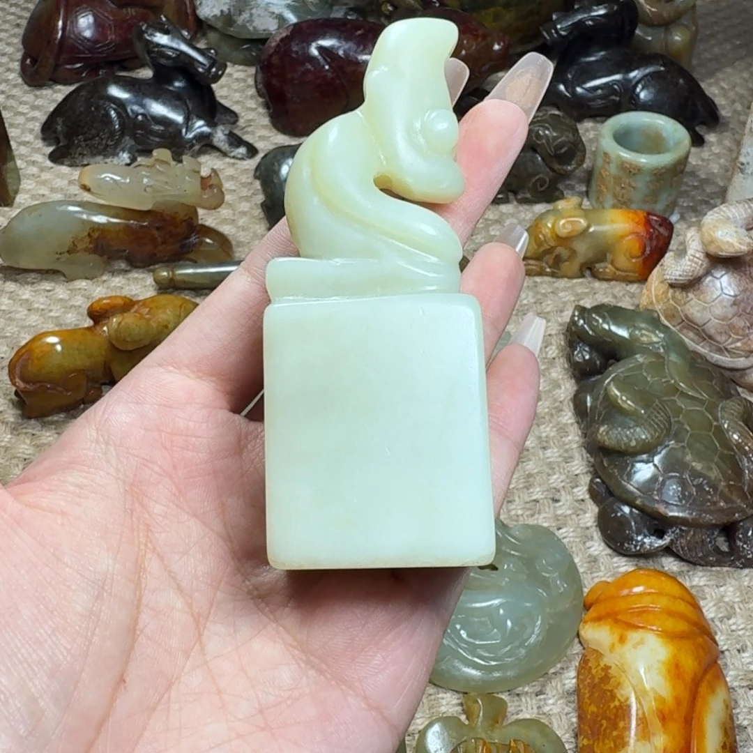 白玉菩提吊坠挂件