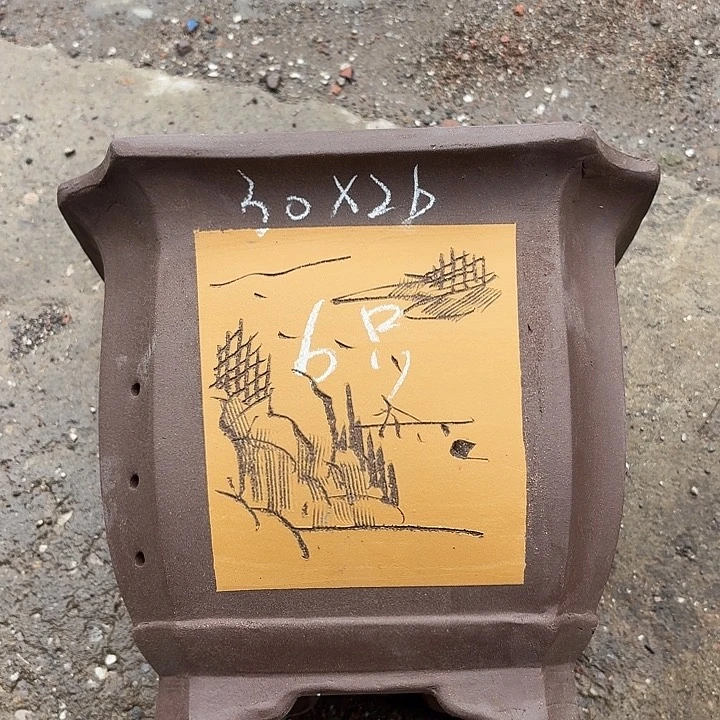 宜兴紫砂花盆，现货发