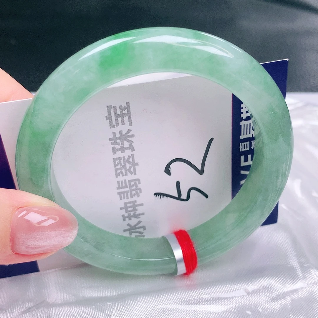 翡翠未镶嵌手镯缅甸天然a货翡翠