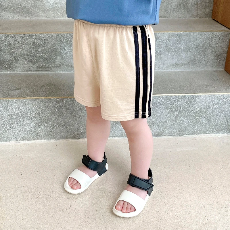 X1579短裤子三条杠短裤夏装夏季男童宝宝童装休闲潮休闲裤薄款