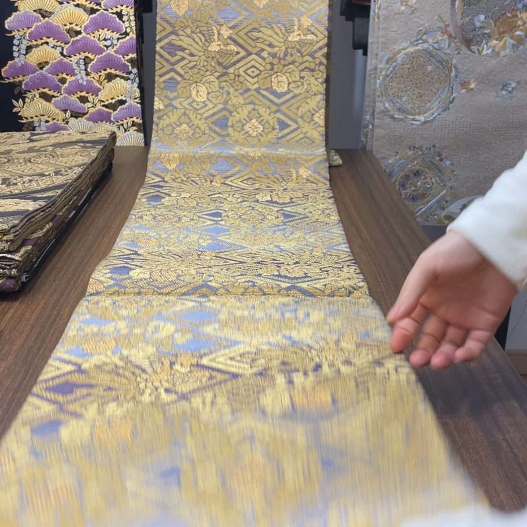 织绣唐锦西阵织桌旗