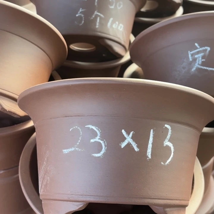 花盆紫砂   100-6。  23-13。