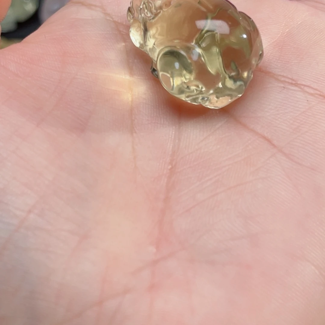 独***侠石材天然水晶吊坠项链吊坠