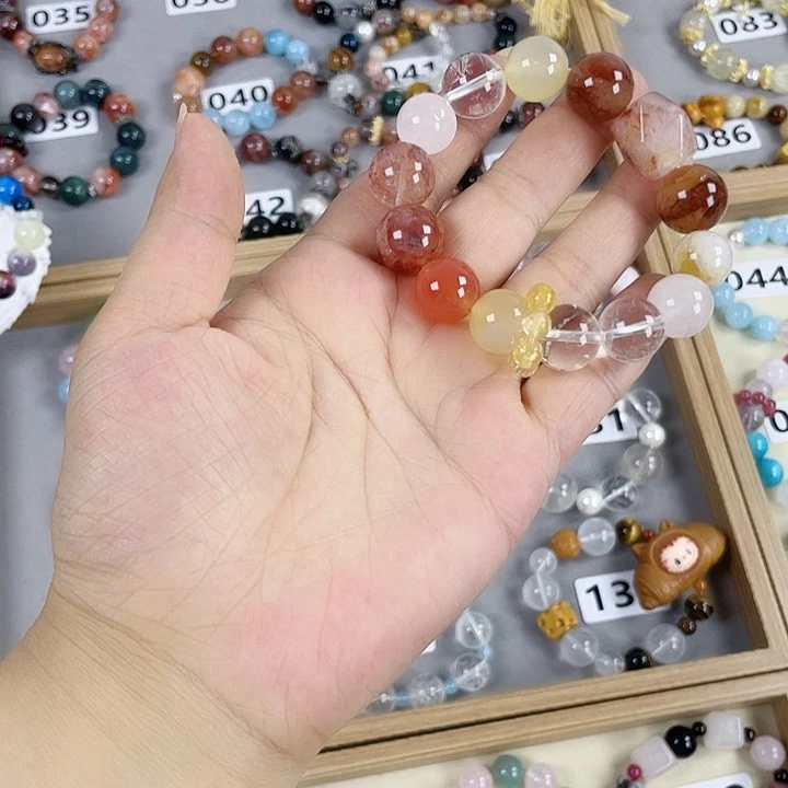 银S925镶嵌手链水晶