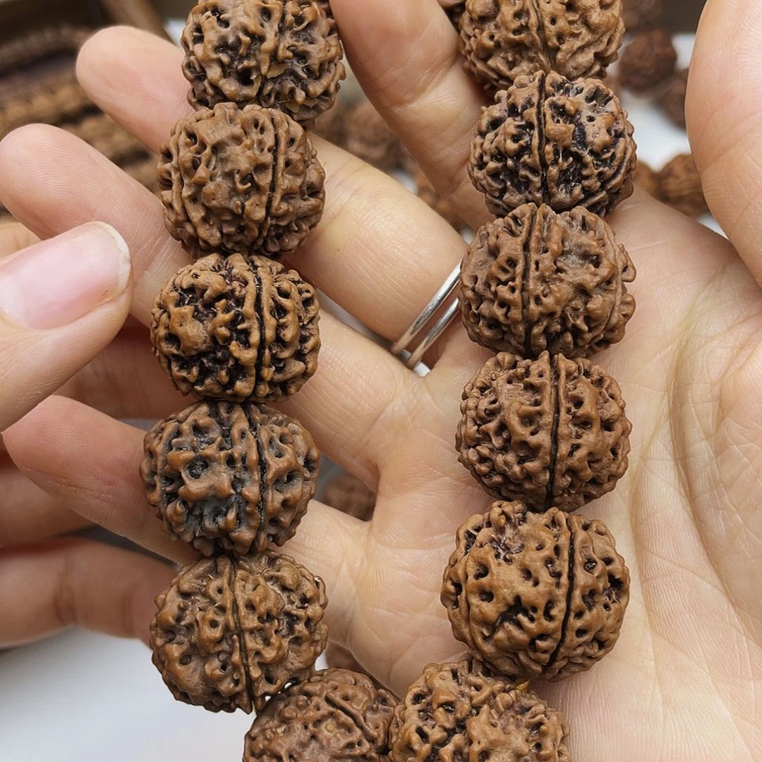 金刚菩提手串22五瓣蜂窝梅花双龙