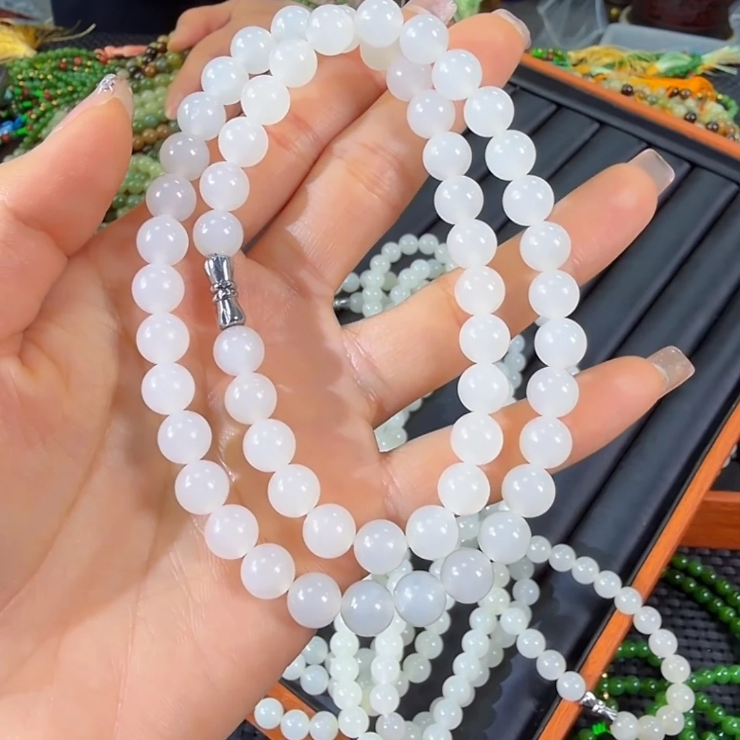 和田玉未镶嵌颈饰卡8