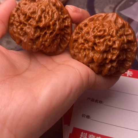 吊坠文玩核桃50管帽