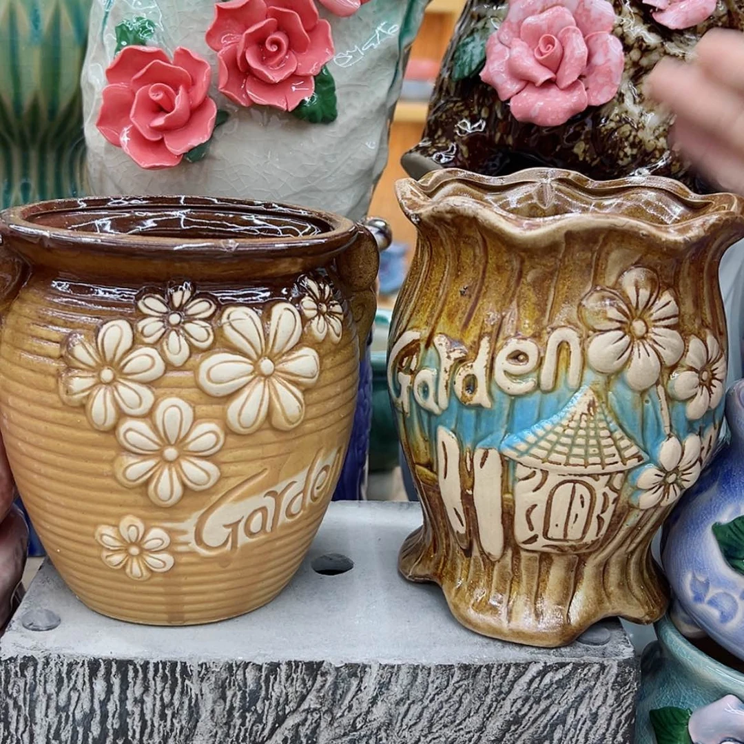 【闪购商品】陶瓷花盆