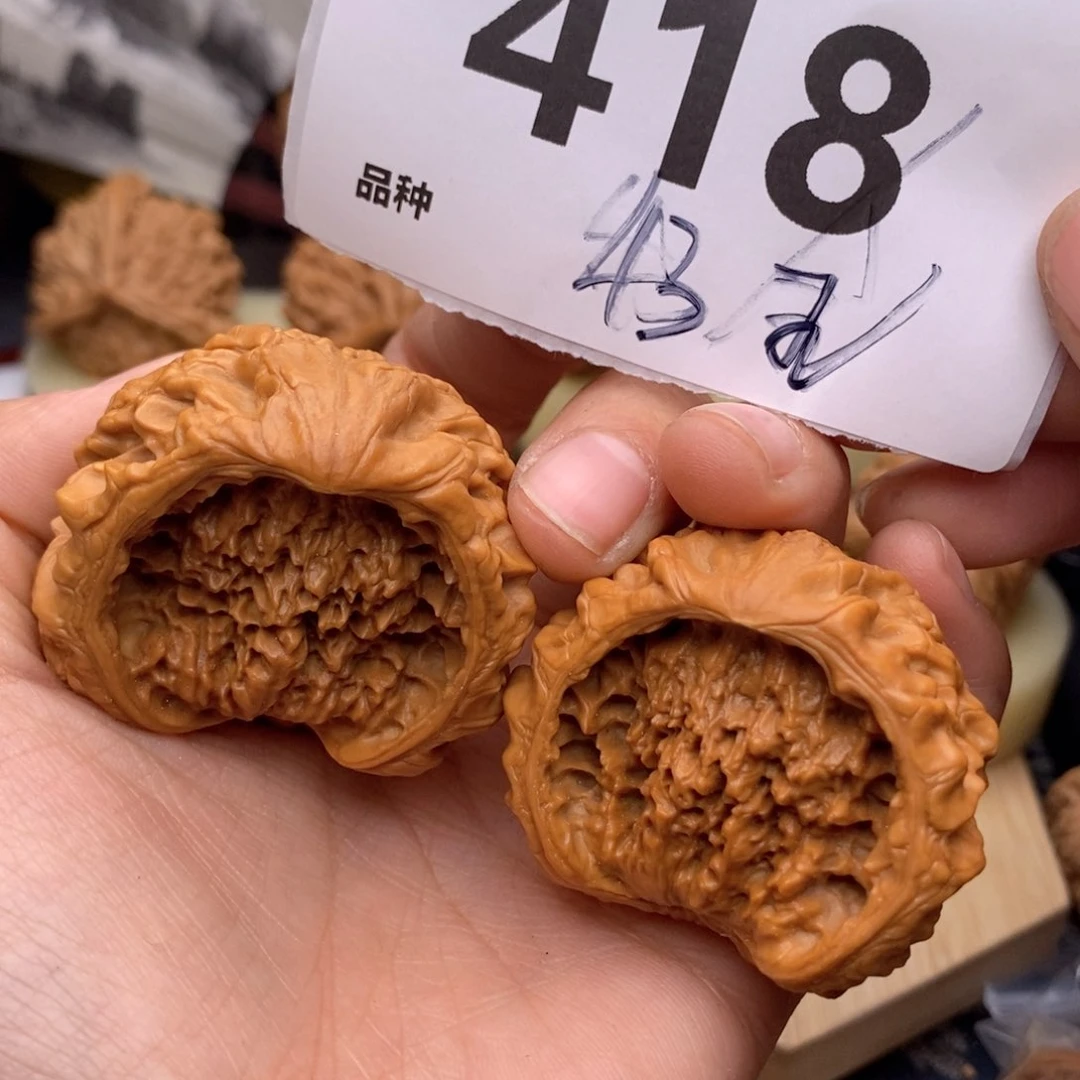 文玩核桃把件418号43全蛇