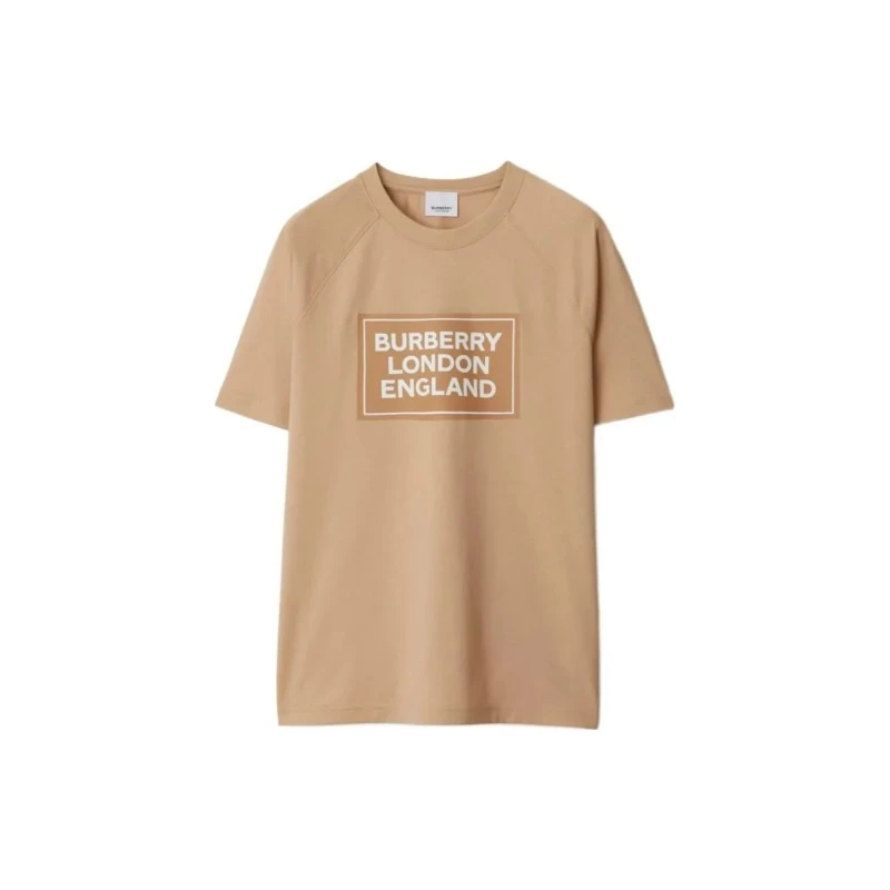 未使用 BURBERRY/博柏利 字母棉质Logo印花短袖T恤女款