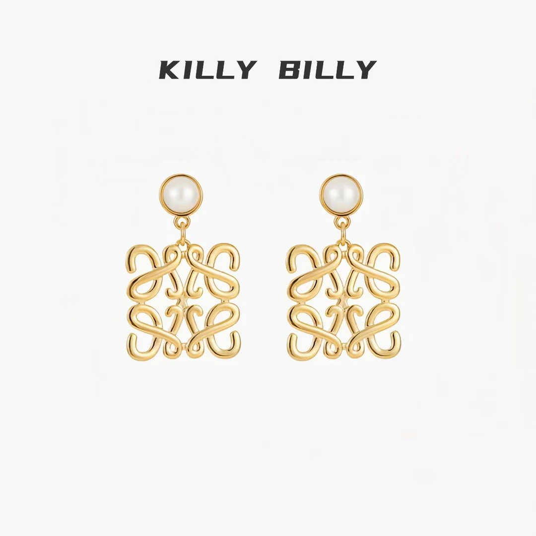 KILLYBILLY镂空设计款耳饰